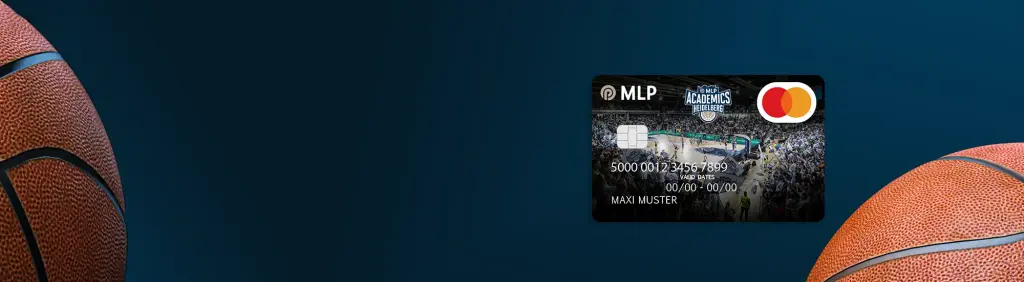 Die MLP Mastercard jetzt im MLP Academics Design. 