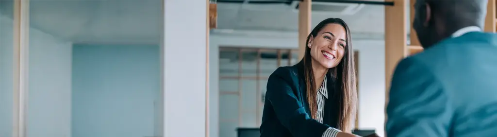 Existenzgründer nutzen die Beratung für ihr Start-Up.