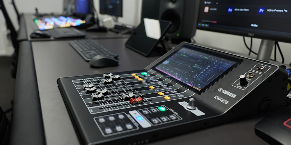 Mischpult im MLP Studio