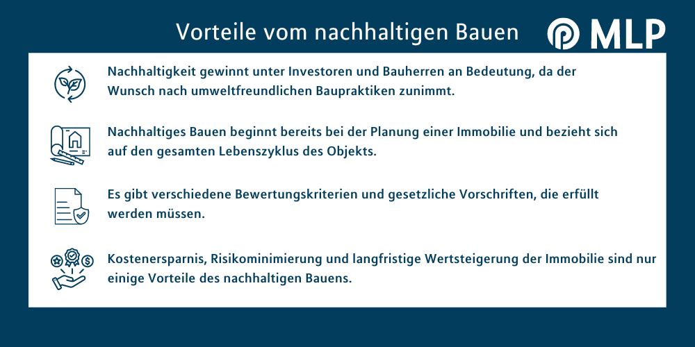 Vorteile vom nachhaltigen Bauen