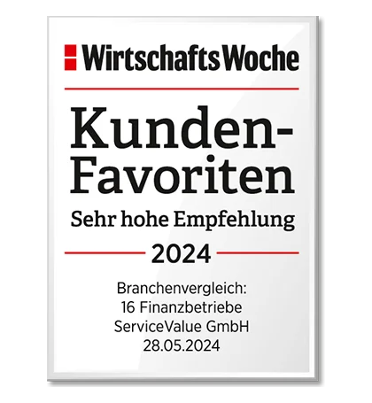 Siegel Top Kundenfavoriten 2024